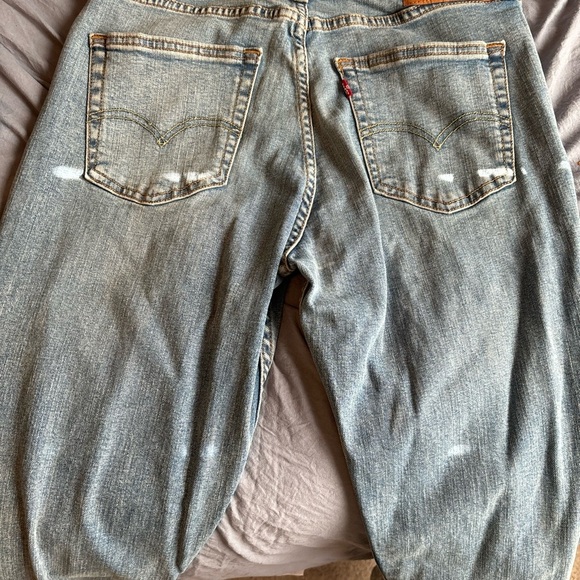 Levi's Strauss 511 Slim Fit Jeans Mens Size 32 x 32 W32 32L Zip Fly Red Tab A10 - Picture 10 of 11